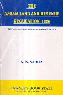 The Assam Land and Revenue Regulation,1886